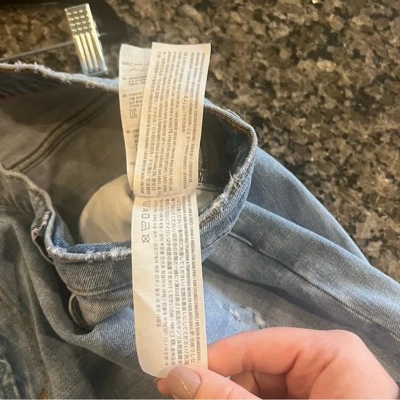 Abercrombie & Fitch Light Blue High Rise Women Jeans - Picture 4 of 9